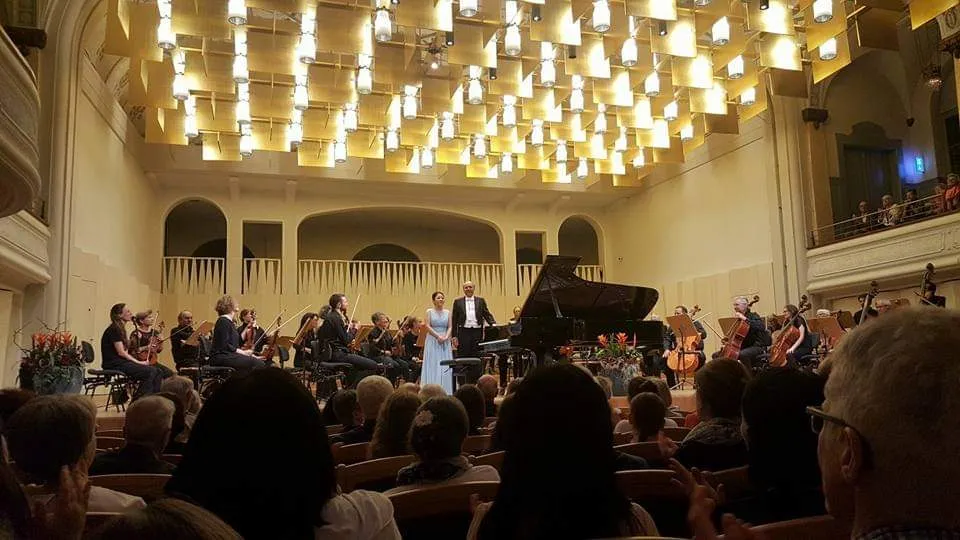 スイスのオーケストラと共演