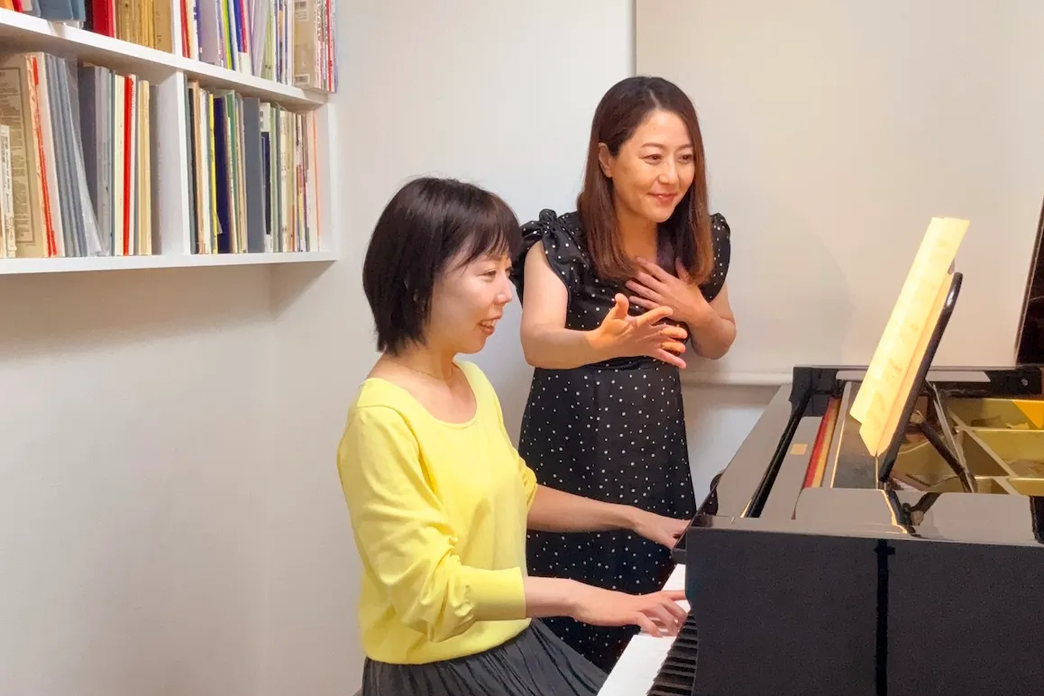 大人のレッスンの様子